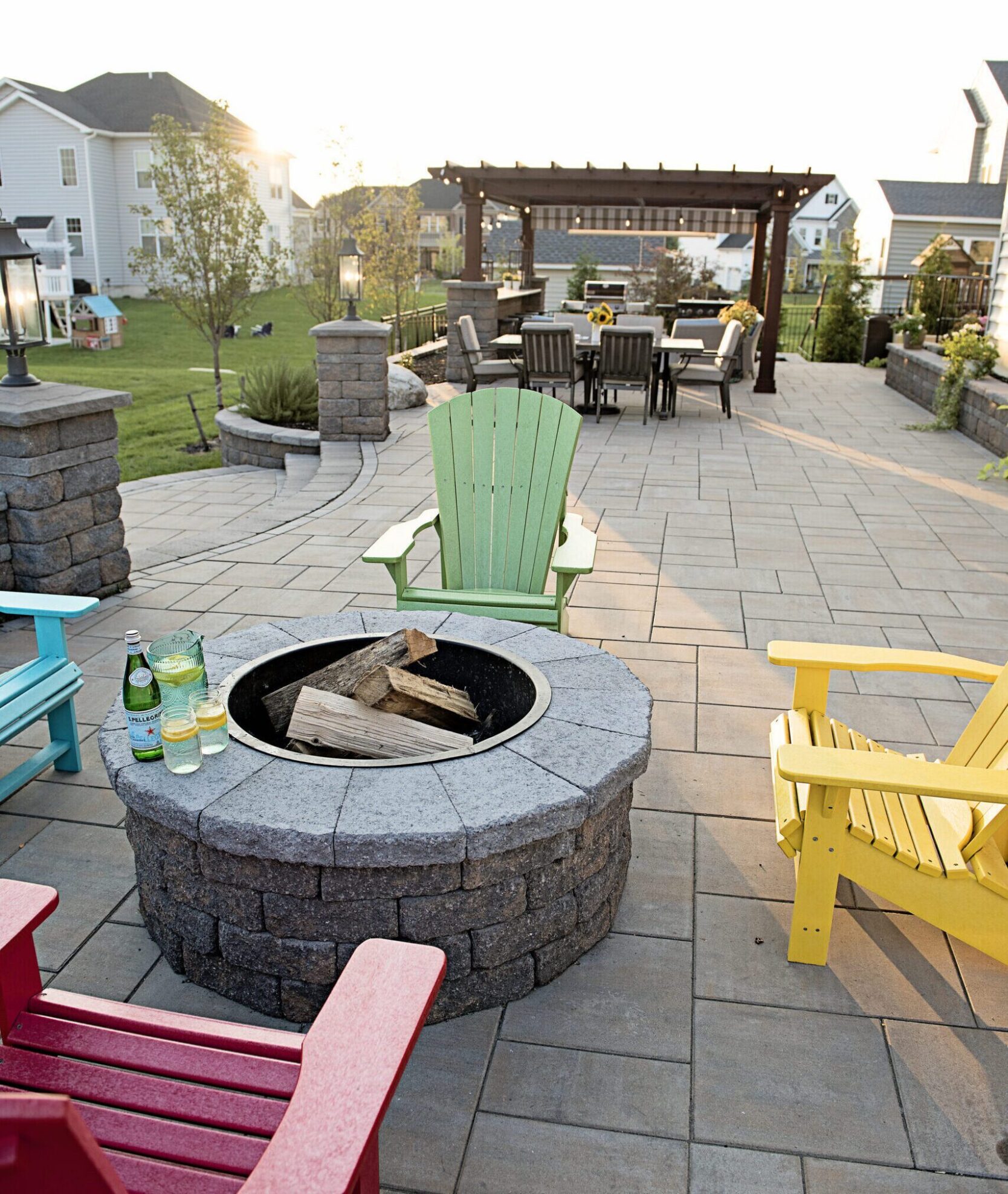 outdoor fire place doylestown