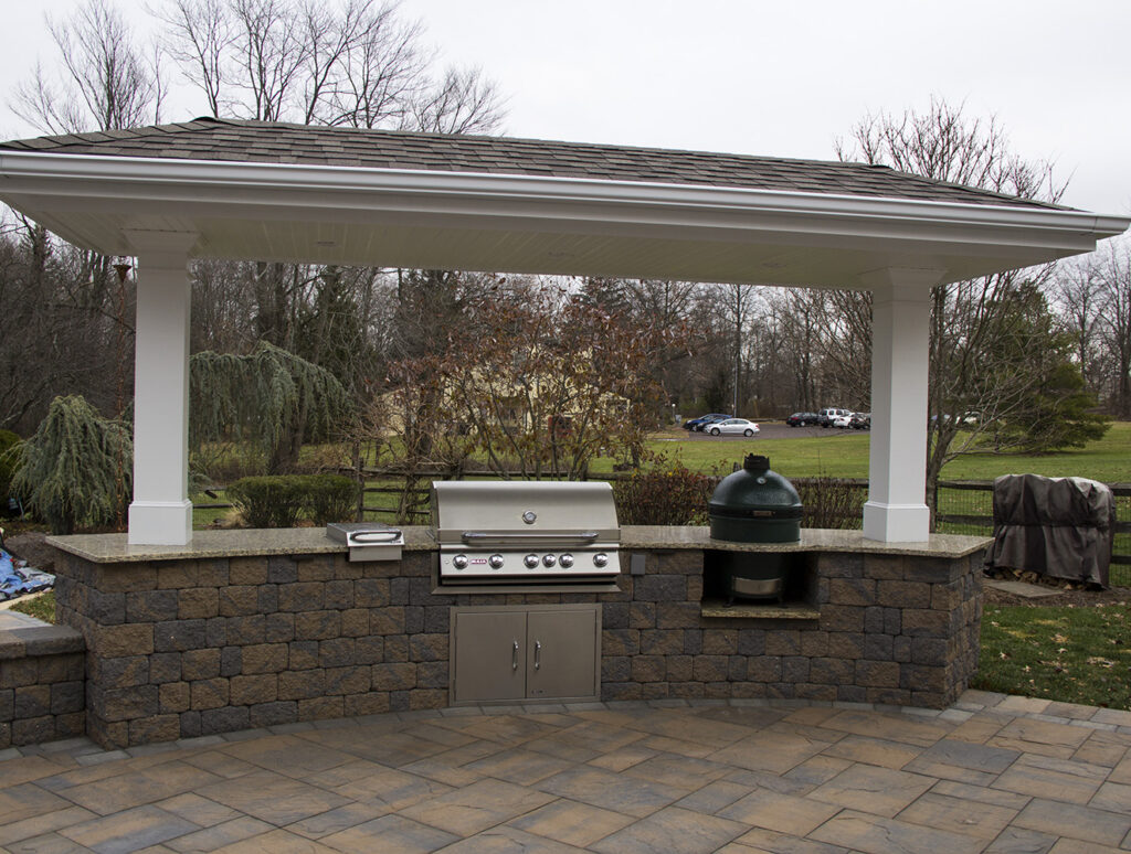 outdoor grill installation