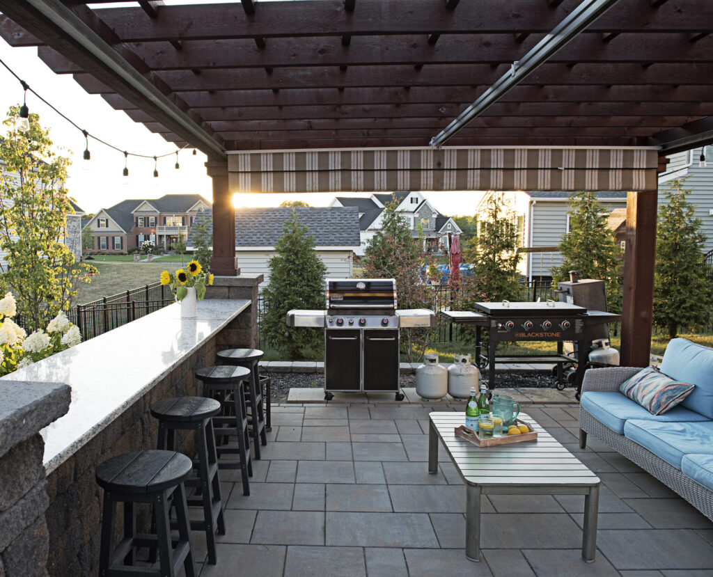 outdoor kitchen installation gwynedd
